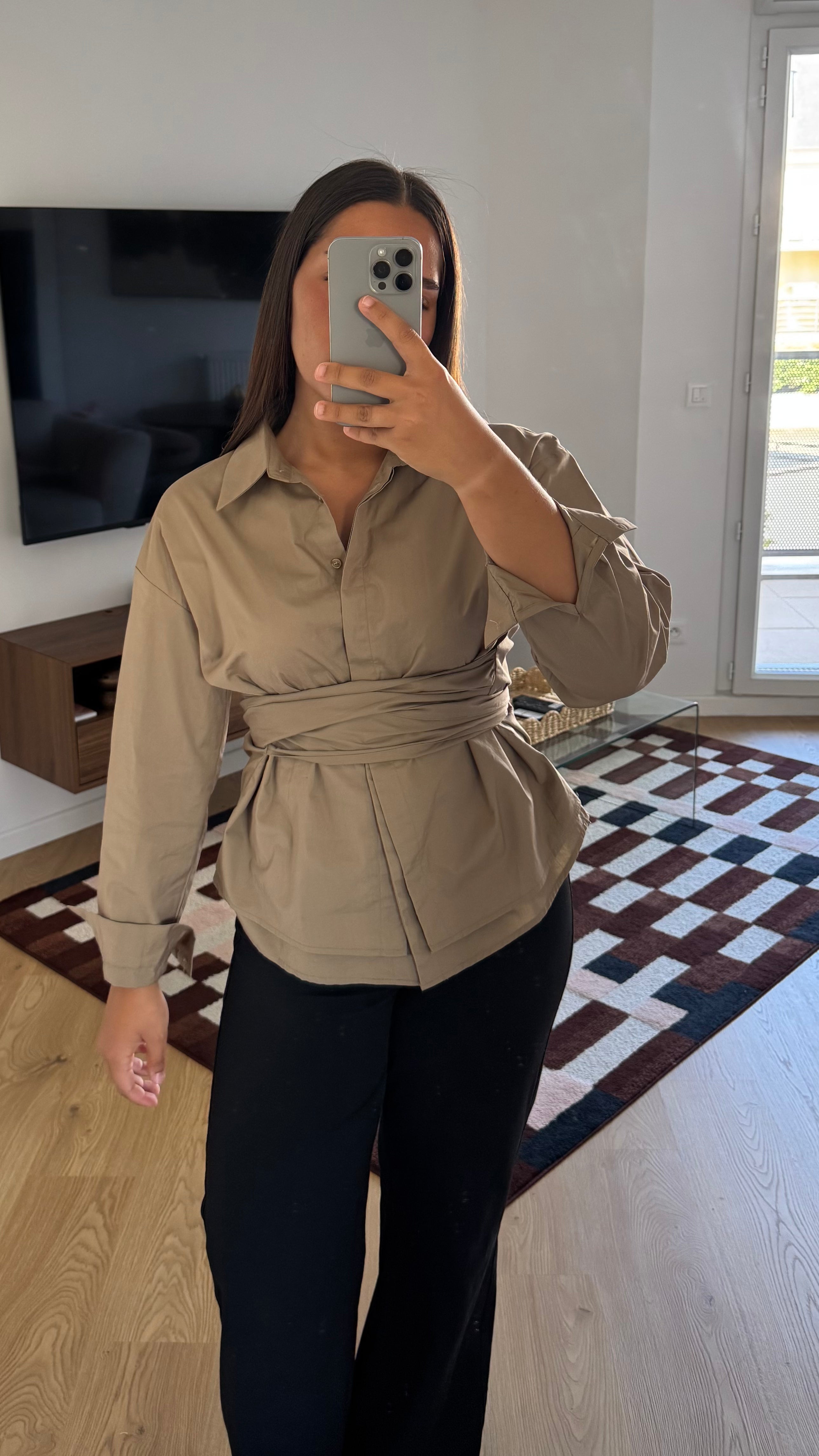 Chemise cintrée Mina