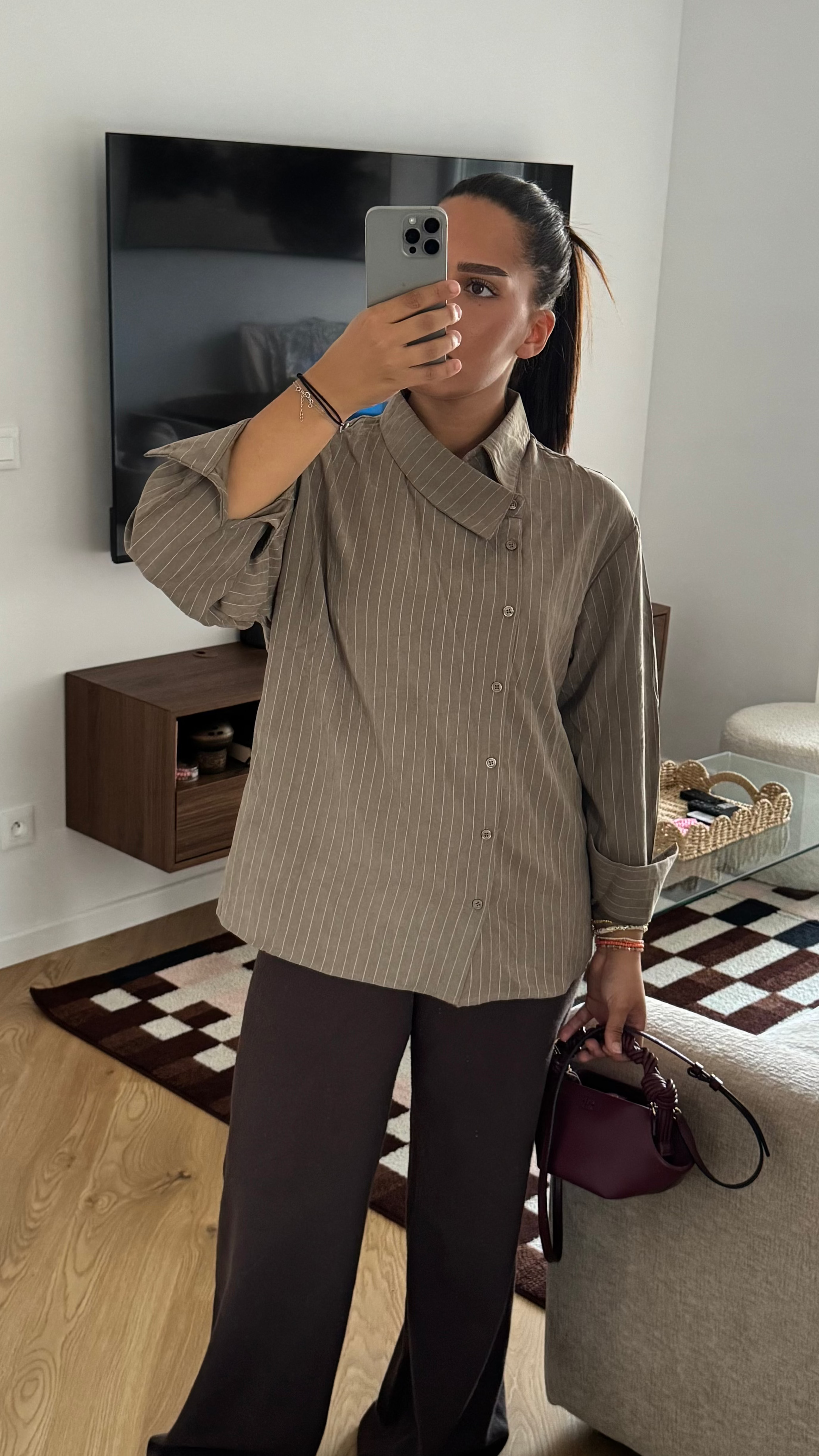 Chemise asymétrique Naya